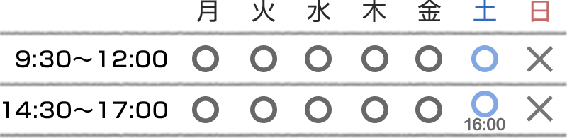 砂町産婦人科 診療時間